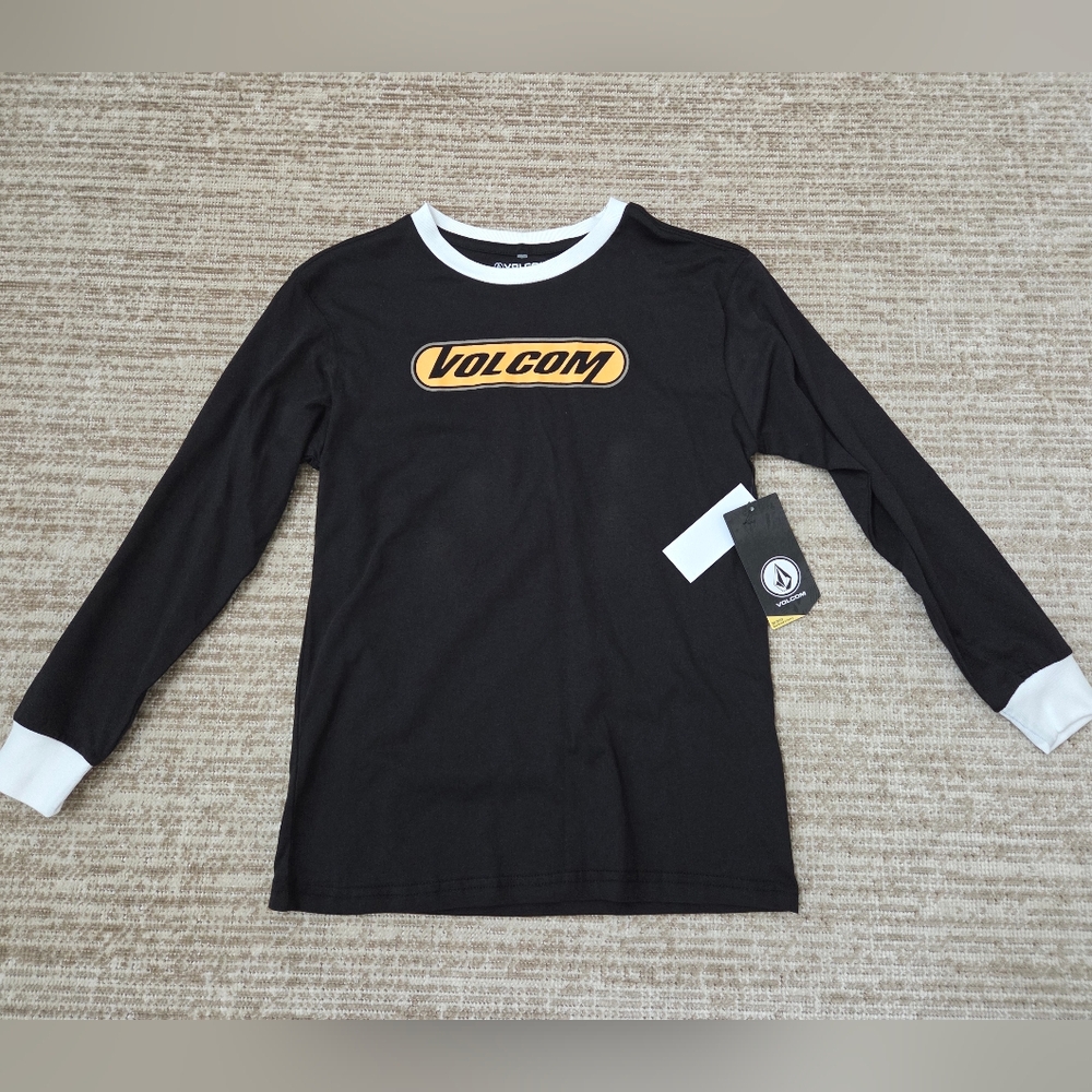 Volcom Kids Black Long Sleeve Shirt